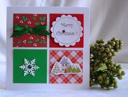 Christmas Card Ideas on Handmade Christmas Card Ideas   Come Up With Lots Of Easy  Unique And