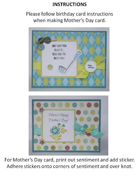 mothers day card making idea instructions