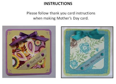 make mothers day cards instructions