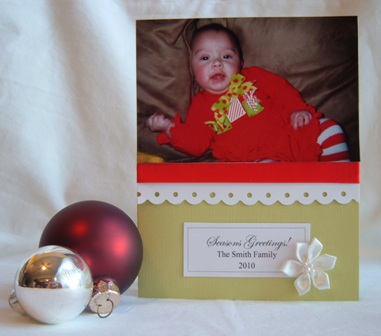 christmas photo card idea