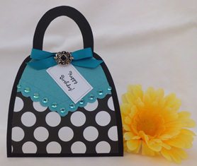 card idea handmade purse