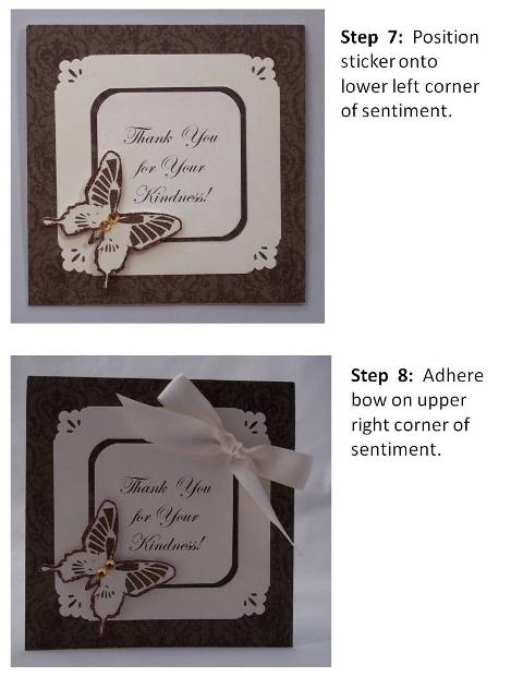 make thank you cards instructions