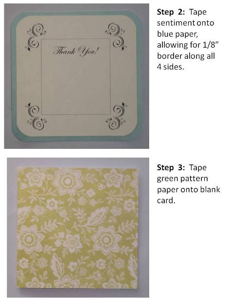 how to make handmade thank you cards