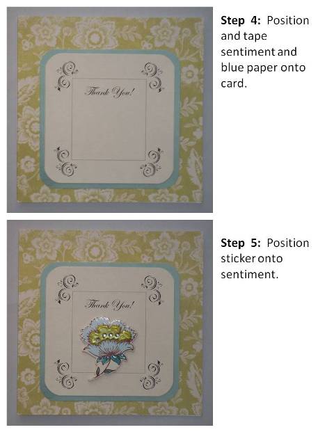 making easter cards instructions