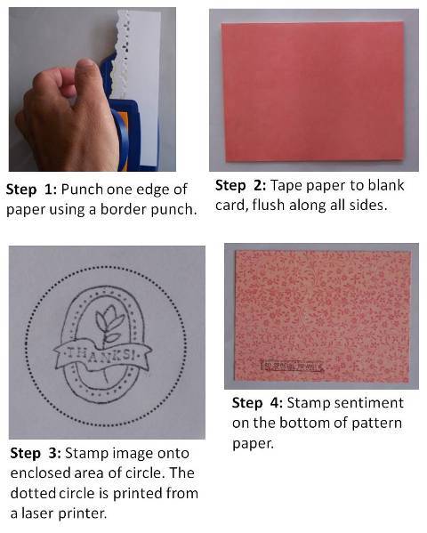 make a easter card step by step instructions
