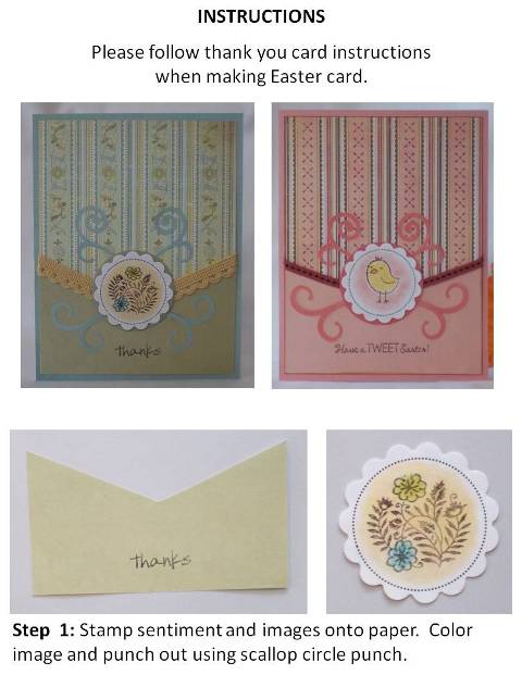 make thank you cards instructions