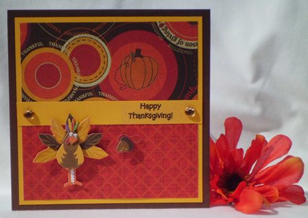 handmade thanksgiving card