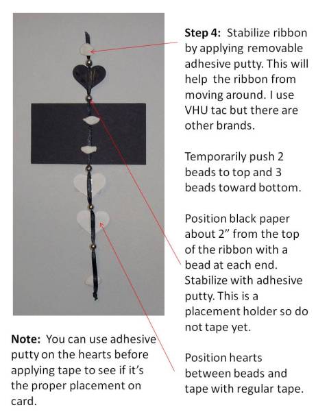 handmade valentine cards instructions step 4