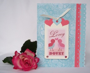 homemade valentine ideas doves