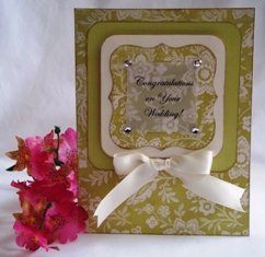 homemade cards wedding